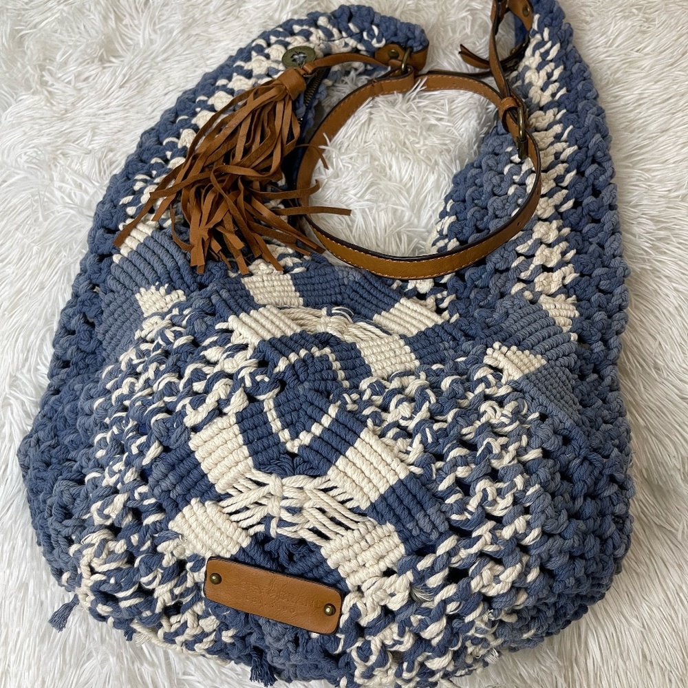 Blue Lucky Brand bogo bag